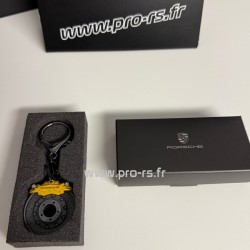Porsche Porte-clés Frein à disque jaune