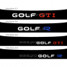 Bandeau pare soleil Volkswagen GTi et R