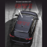 Stickers Volkswagen GTI contour