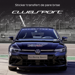 Lettrage transfert Volkswagen Clubsport