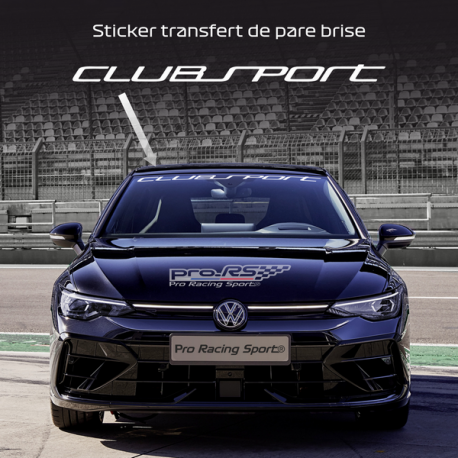 Lettrage transfert Volkswagen Clubsport