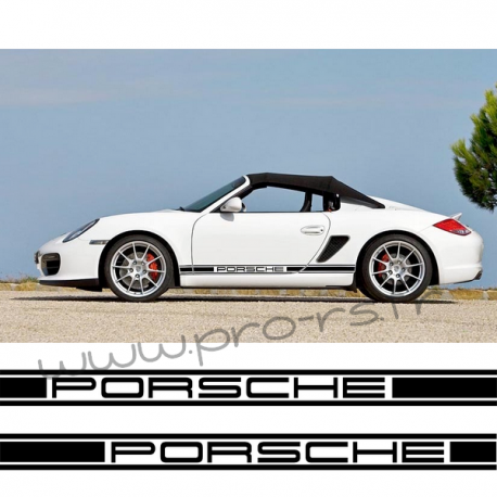 Kit 2 Bandes latérales Porsche