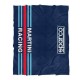 Chaussettes SPARCO MARTINI RACING ICONIC Blanc/Bleu Marine