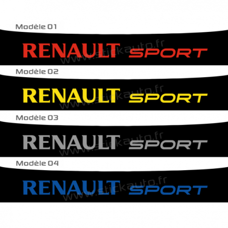 Bandeau pare soleil Renault Sport D - Pro-RS