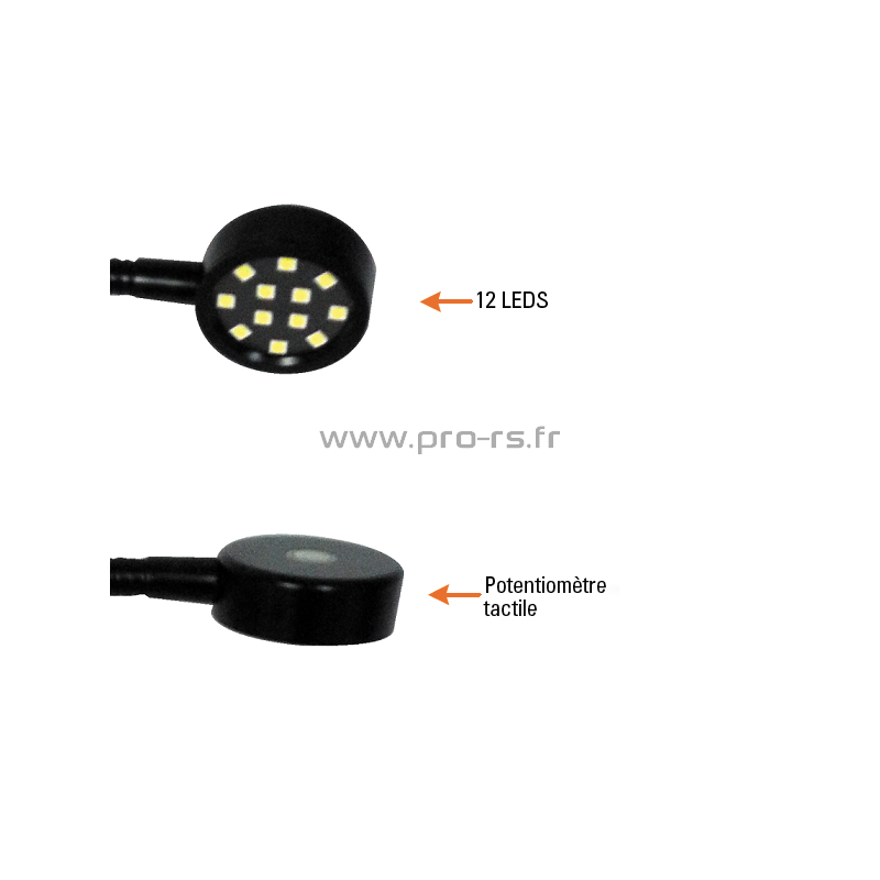 Lecteur de carte REDSPEC LED 46 cm