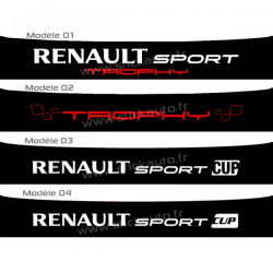Bandeau pare soleil Renault Sport F