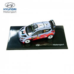 Miniature HYUNDAI MOTORSPORT I20 WRC n°7 1/43ème 