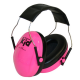 Casque anti bruit PELTOR ROSE pour enfant -27 dB 